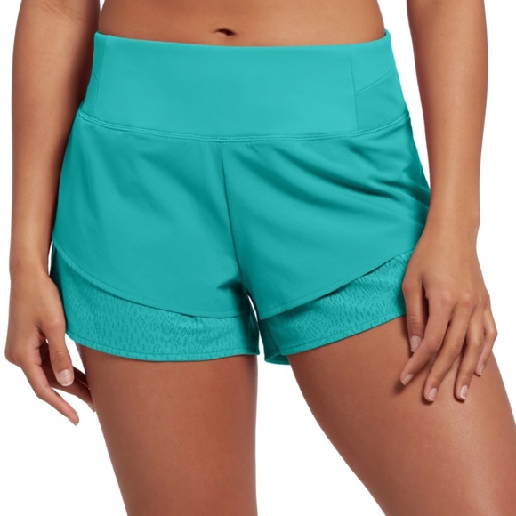 Sea Glass Petal Hem Shorts 